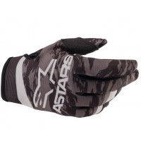 YOUTH RADAR GLOVES BLACK/GREY/CAMO